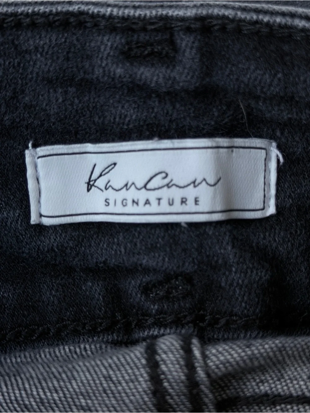 KanCan High-Rise Distressed Double Button Denim Shorts - Size 27